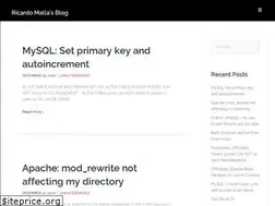 Sites similar to ricardomalla.com