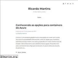 Sites similar to ricardomartins.com.br