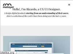 Sites similar to ricardometayer.com