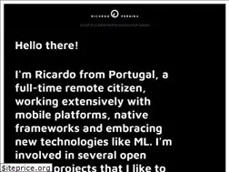 Sites similar to ricardopereira.eu