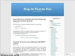 Sites similar to ricardorios.wordpress.com