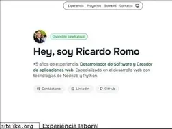 Sites similar to ricardoromo.co