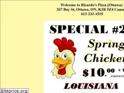 Sites similar to ricardospizza.ca