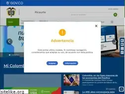 Sites similar to ricaurte-narino.gov.co