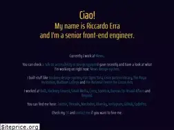Sites similar to riccardoerra.com