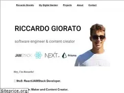 Sites similar to riccardogiorato.com