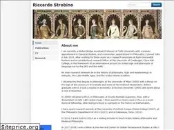 Sites similar to riccardostrobino.org