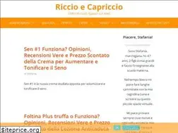 Sites similar to riccioecapriccio.com