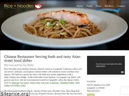 Sites similar to riceandnoodles.com