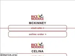 Sites similar to riceandnoodleus.com