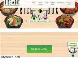 Sites similar to riceboxexpress.com