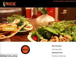 Sites similar to ricechiswick.co.uk
