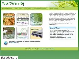 Sites similar to ricediversity.org
