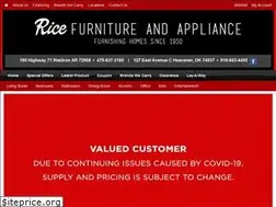 Sites similar to ricefurnitureandappliances.com