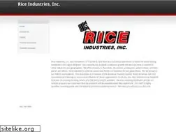 Sites similar to riceindustriesinc.com