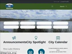 Sites similar to ricelakecitymn.com