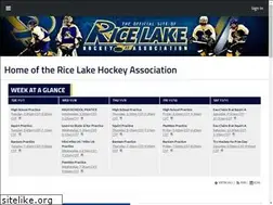 Sites similar to ricelakehockey.com
