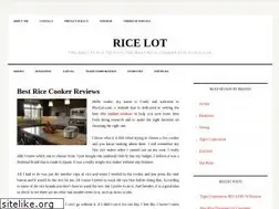 Sites similar to ricelot.com