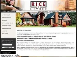 Sites similar to ricelumber.com