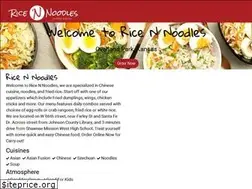Sites similar to ricennoodles.com
