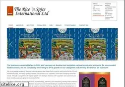 Sites similar to ricenspice.net