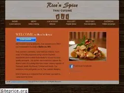 Sites similar to ricenspicethai.com