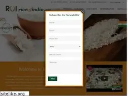 Sites similar to riceofindia.com