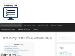 Sites similar to ricepuritytestofficial.com