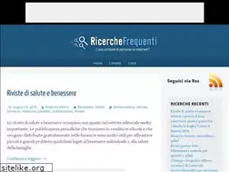 Sites similar to ricerchefrequenti.com
