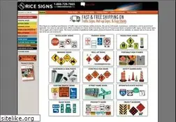 Sites similar to ricesigns.com
