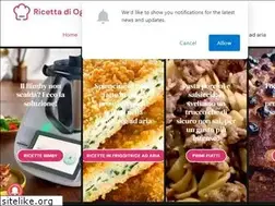 Sites similar to ricettadioggi.it