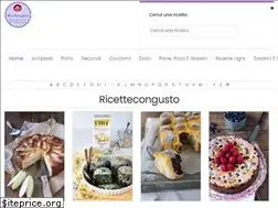 Sites similar to ricettecongusto.it
