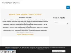 Sites similar to ricettefaciliebuone.it
