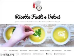 Sites similar to ricettefacilieveloci.it