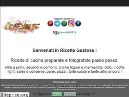Sites similar to ricettegustose.it