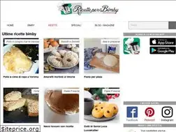 Sites similar to ricetteperbimby.it