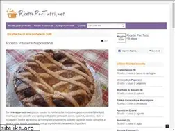Sites similar to ricettepertutti.net