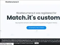 Sites similar to ricetterumene.it