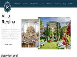 Sites similar to ricevimentivillaregina.it