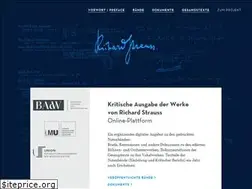 Sites similar to richard-strauss-ausgabe.de