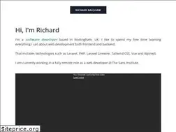 Sites similar to richardbagshaw.co.uk