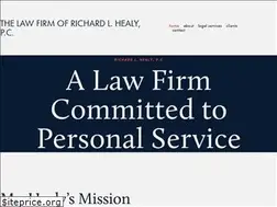 Sites similar to richardhealylaw.com