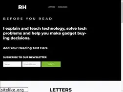 Sites similar to richardholley.com