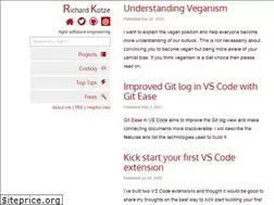 Sites similar to richardkotze.com