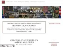 Sites similar to richardlangworth.com