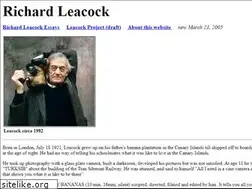 Sites similar to richardleacock.com