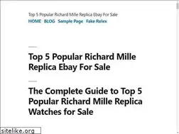 Sites similar to richardmillebest.com