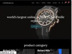 Sites similar to richardmillereplica.org