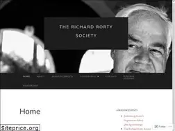 Sites similar to richardrortysociety.org