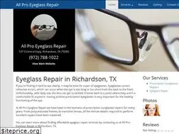 Sites similar to richardsoneyeglassrepair.com
